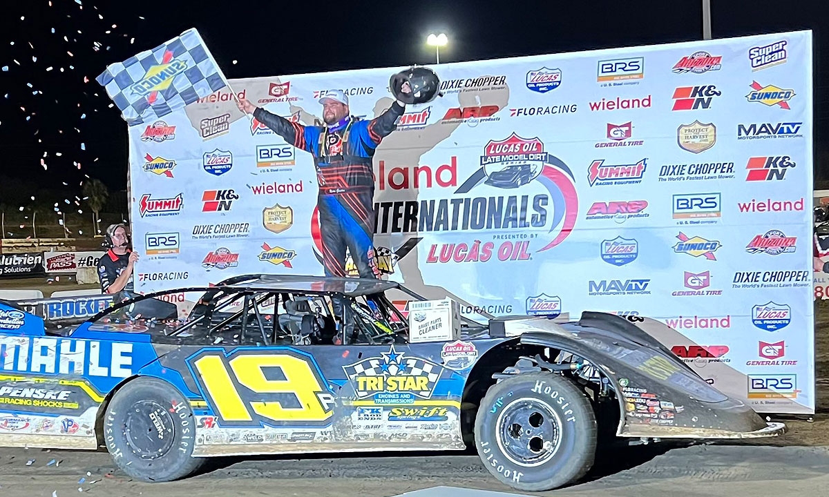 Gustin becomes second first-time Lucas Oil winner at East Bay